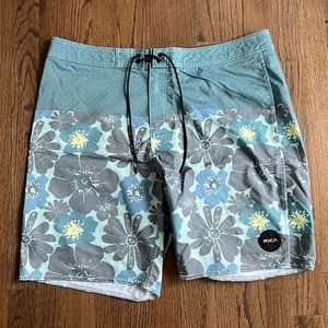 RVCA vintage stretch board shorts
